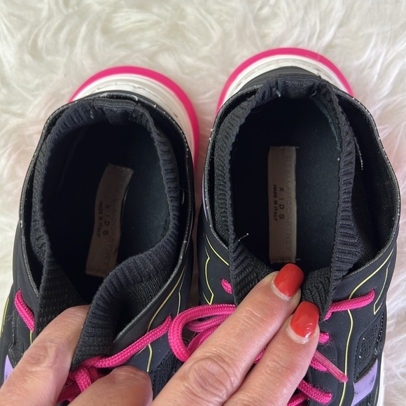 Stella Mccartney Big Kids/Girl GS Colorblock Trainers Shoes/Sneakers Size EU 35 - Picture 12 of 17